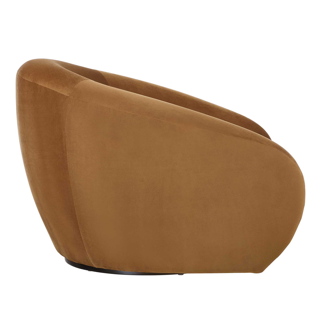 DeSoto Hazelnut Swivel Chair