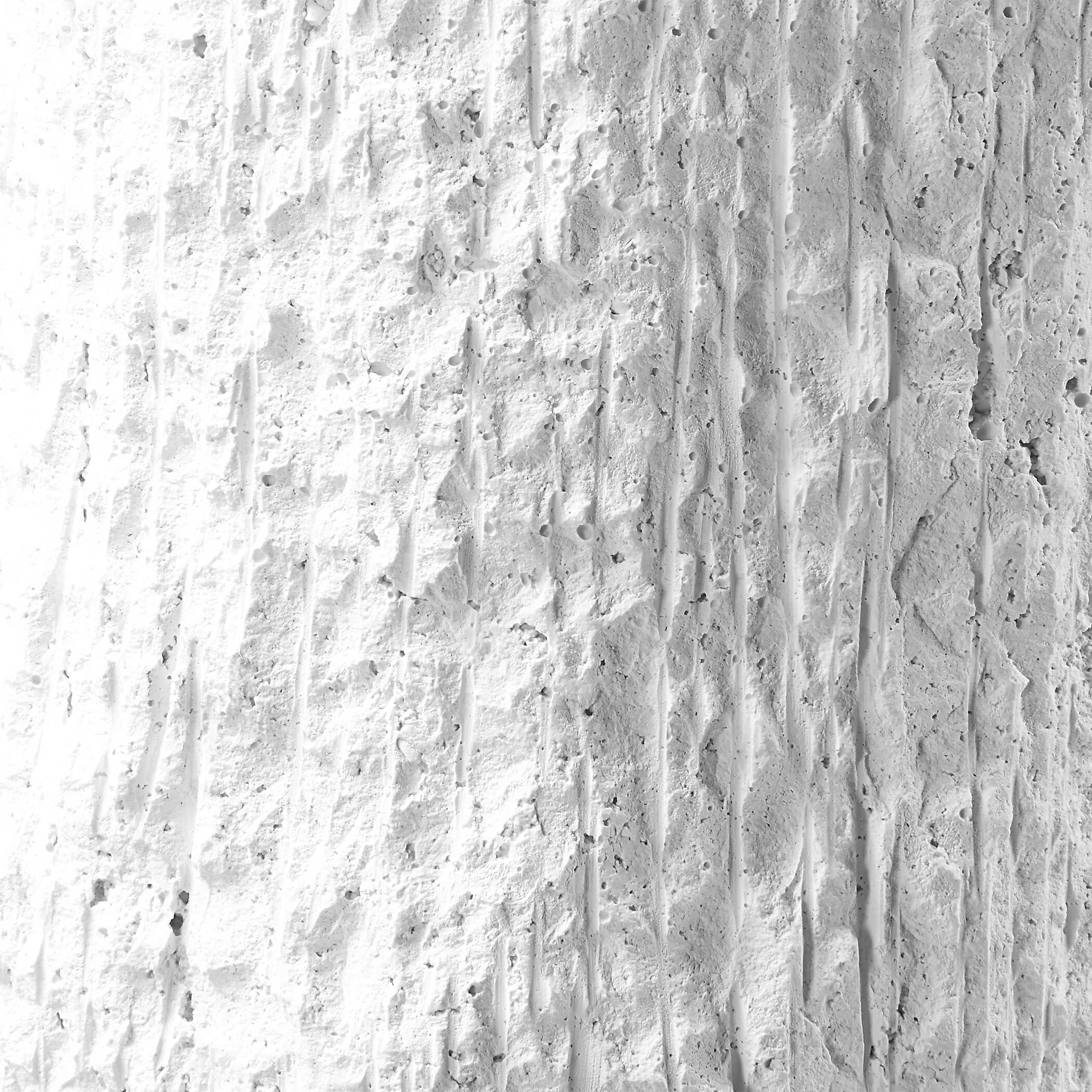 Hollen White Stone Accent Table