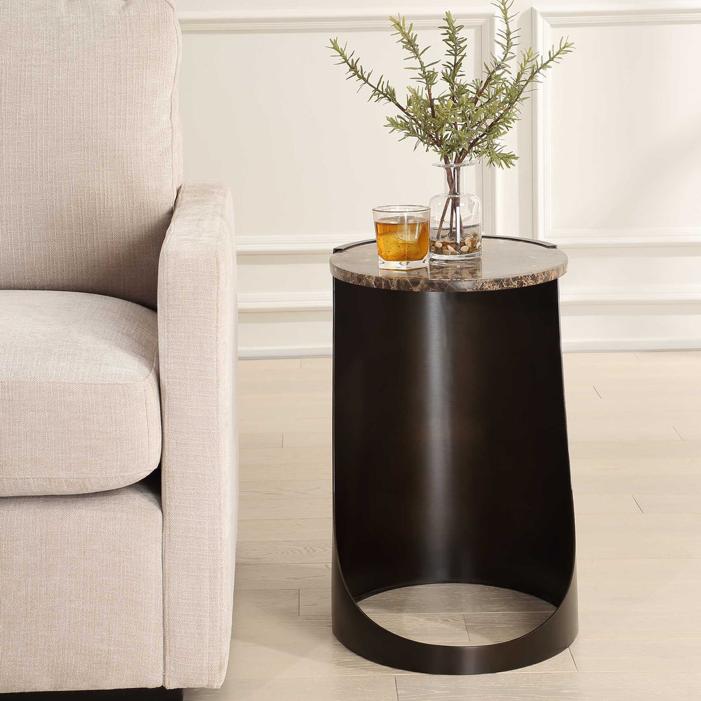 Welling Modern Metal Side Table