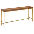 Moran Burl Console Table