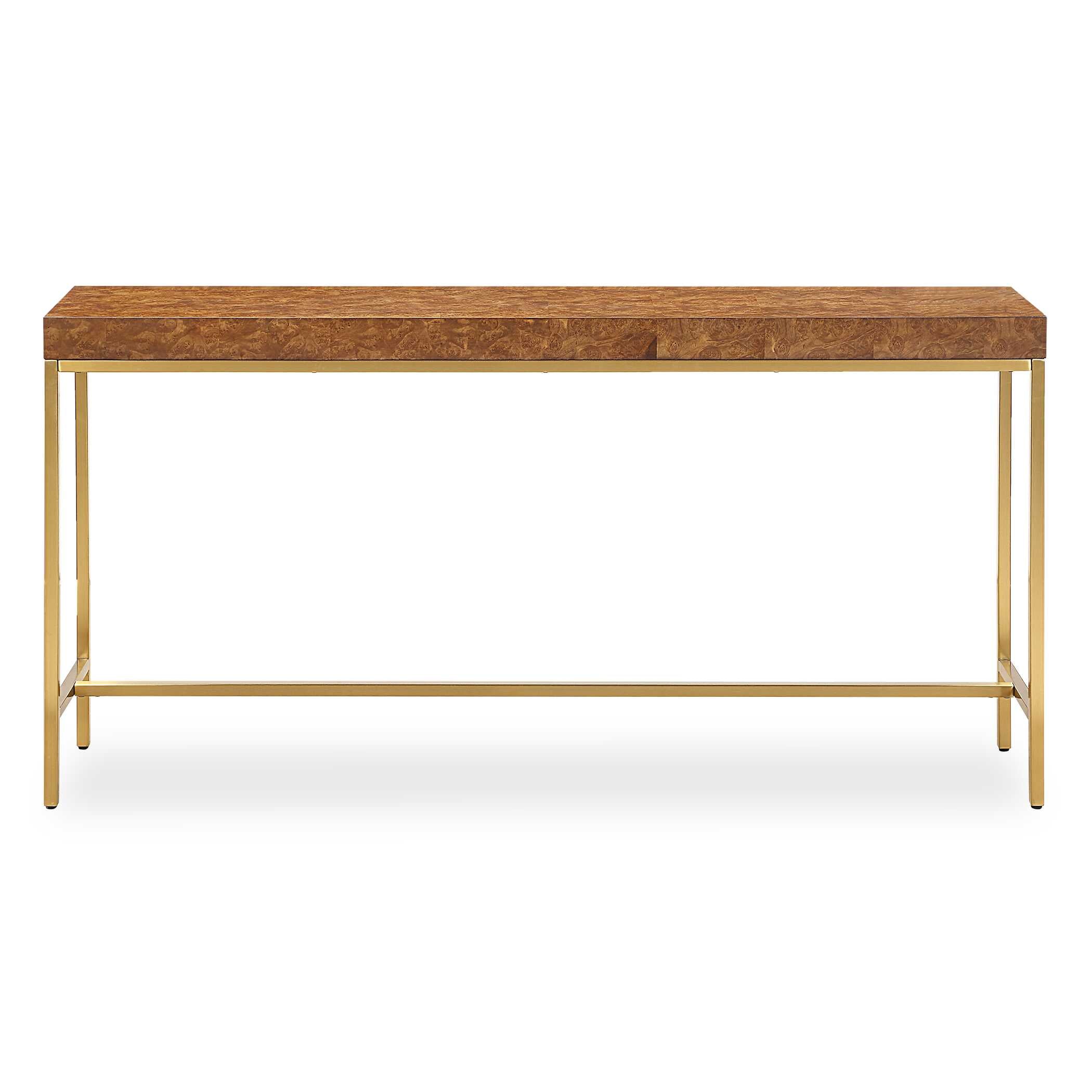 Moran Burl Console Table