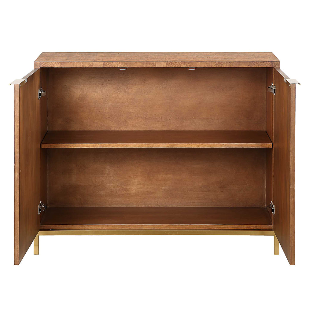 Jethro Burl 2 Door Cabinet