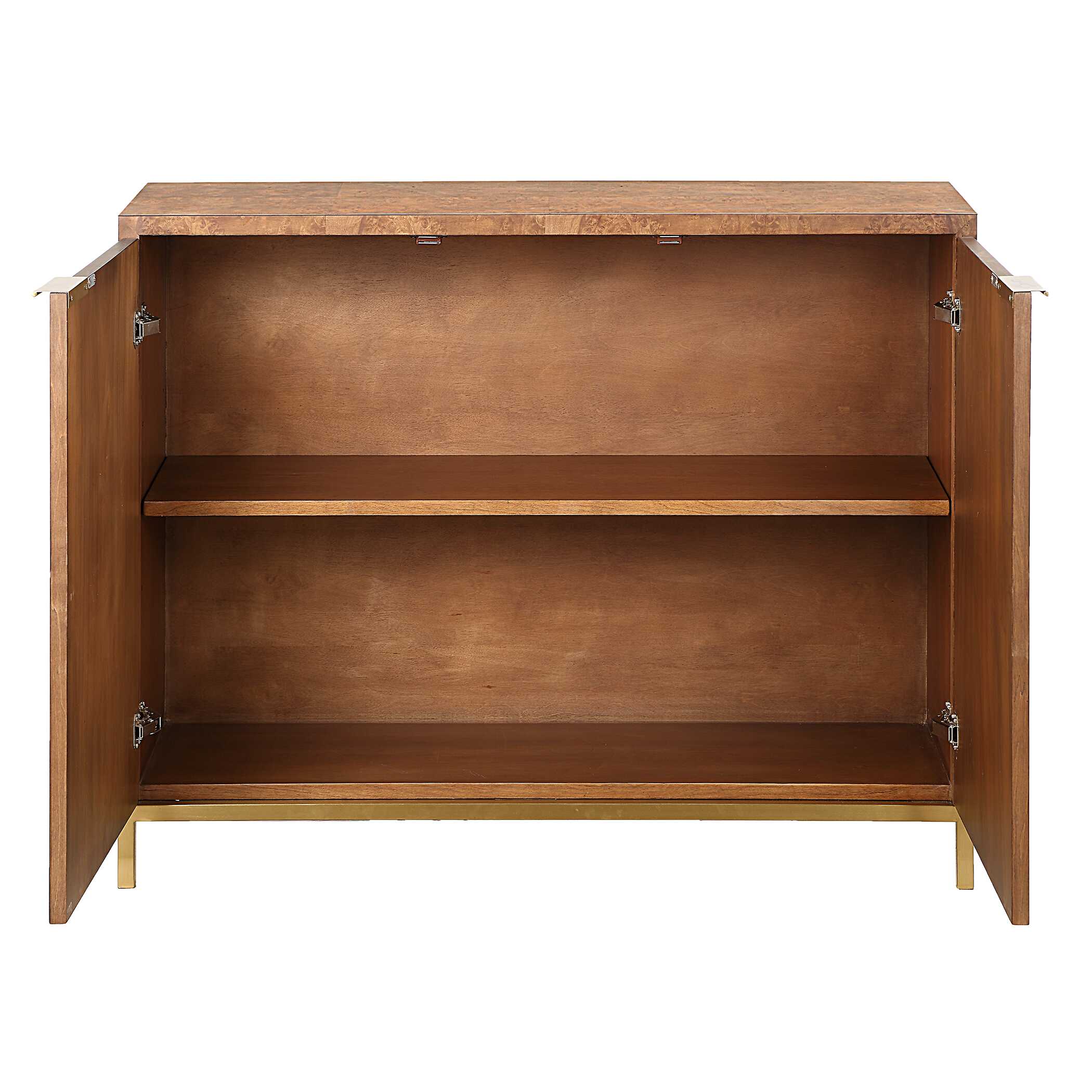 Jethro Burl 2 Door Cabinet