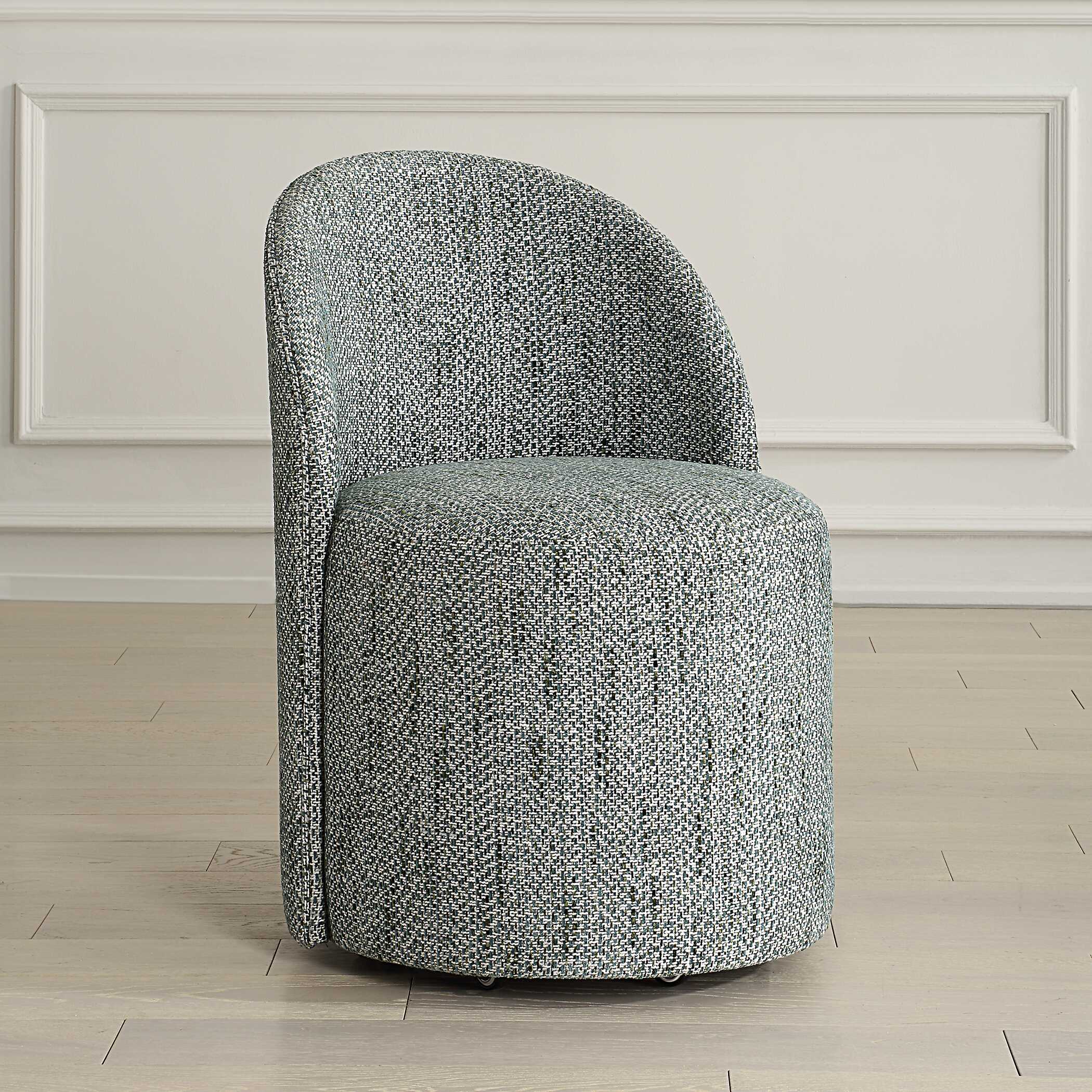 Roll With It Teal Dining Chair