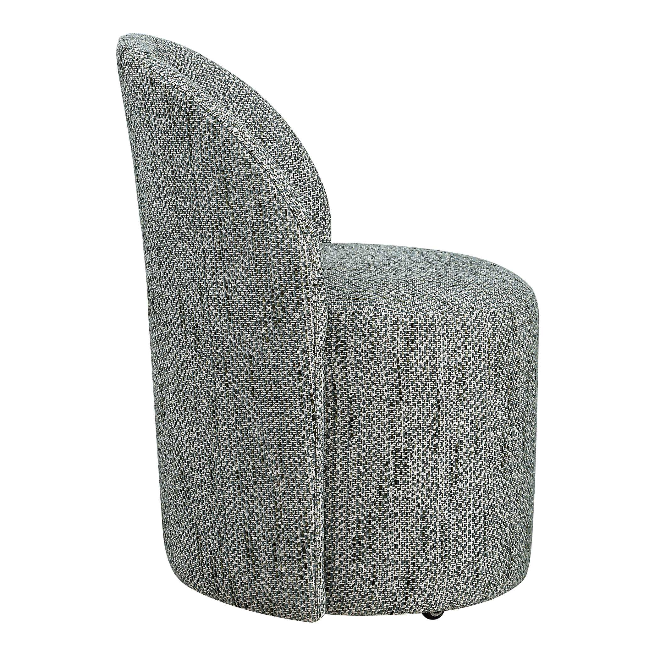 Roll With It Teal Dining Chair