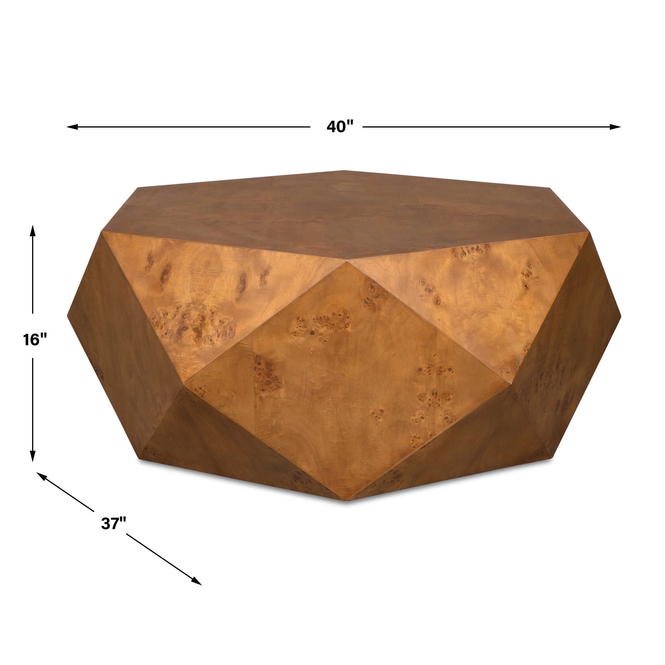 Hughes Geometric Coffee Table