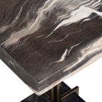 Rowman Petrified Wood Accent Table