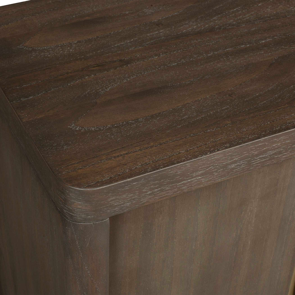 Botero Walnut Console Cabinet