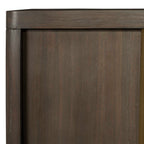 Botero Walnut Console Cabinet