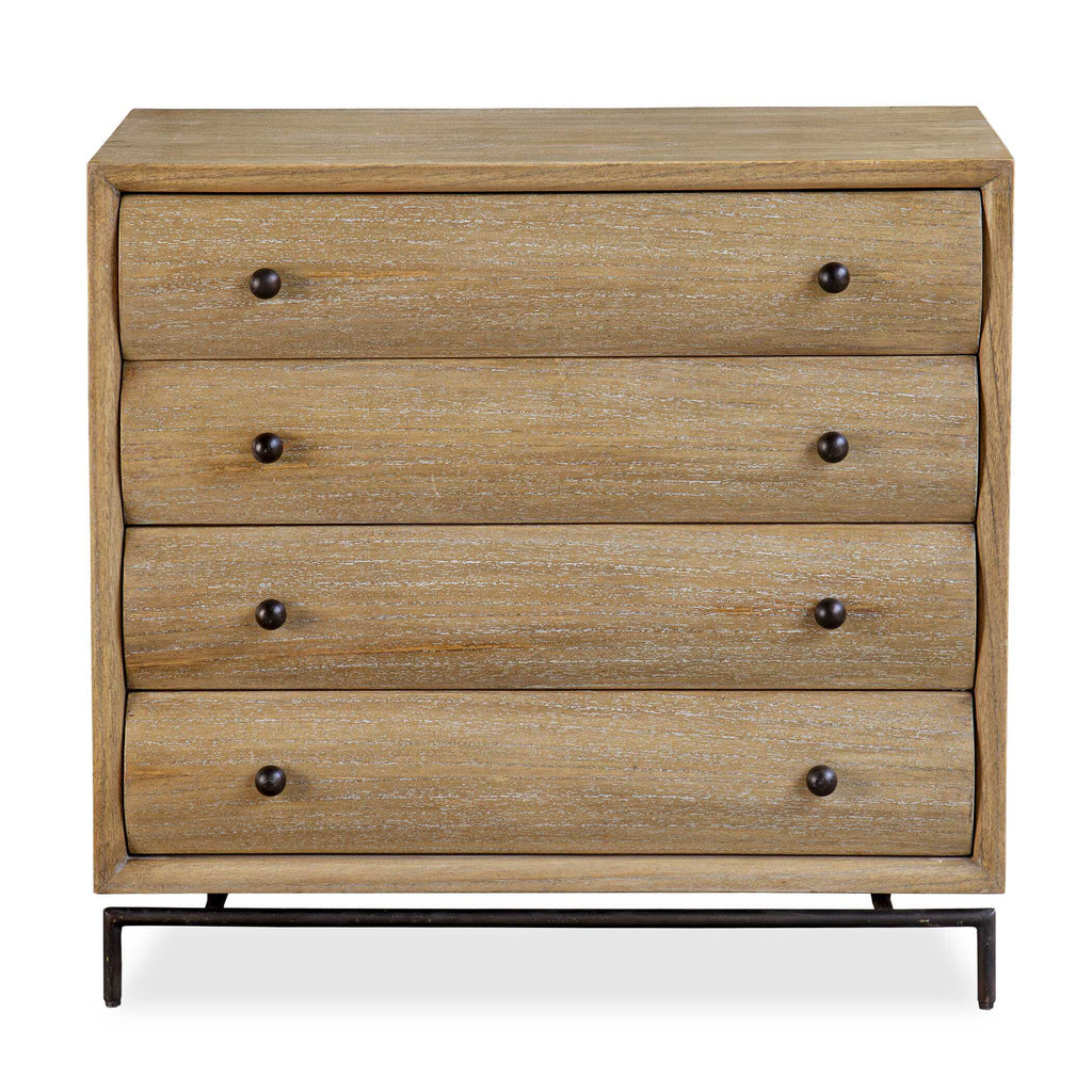 Millard Curved 4 Drawer Chest