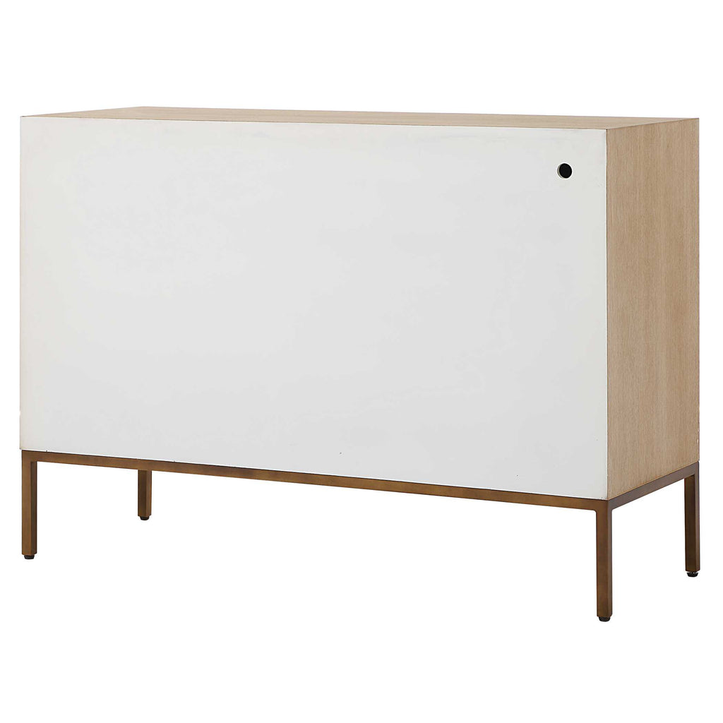 Weimar 2 Door White Cabinet