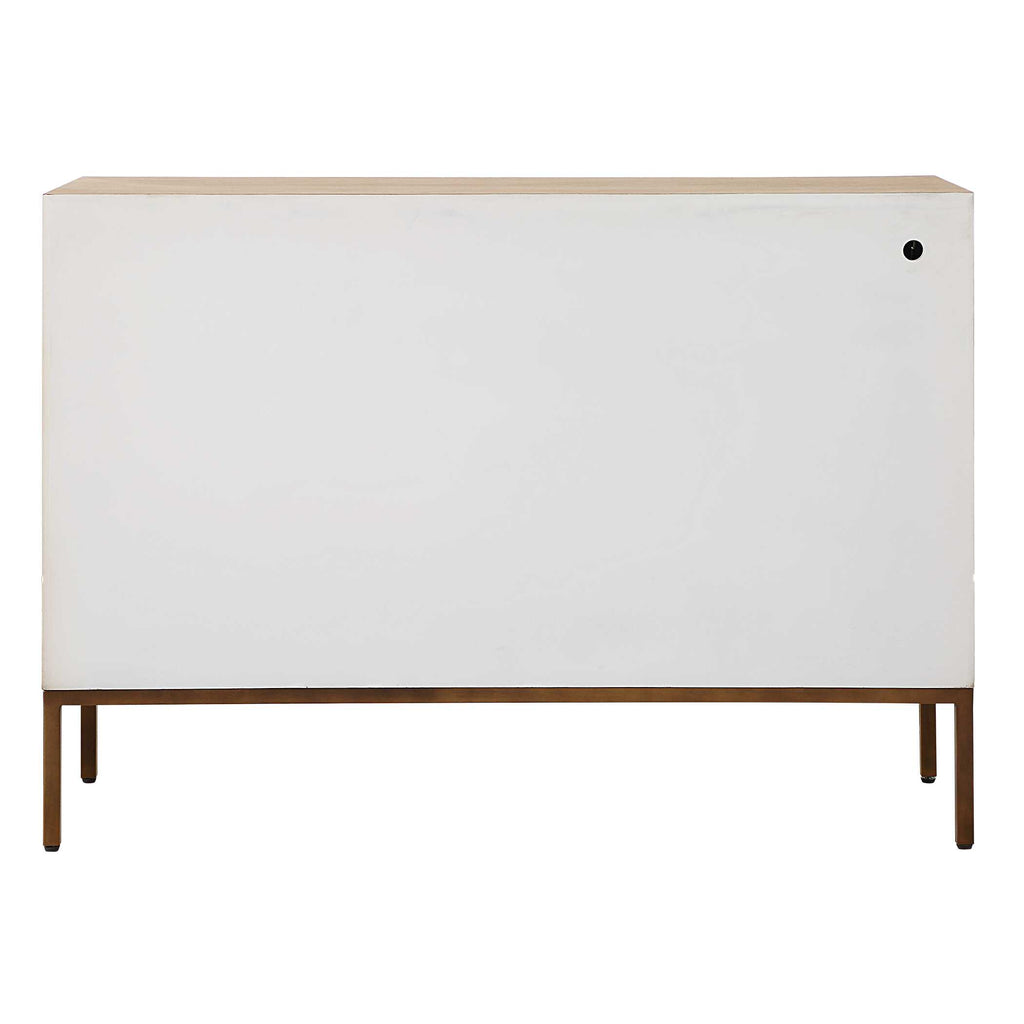 Weimar 2 Door White Cabinet