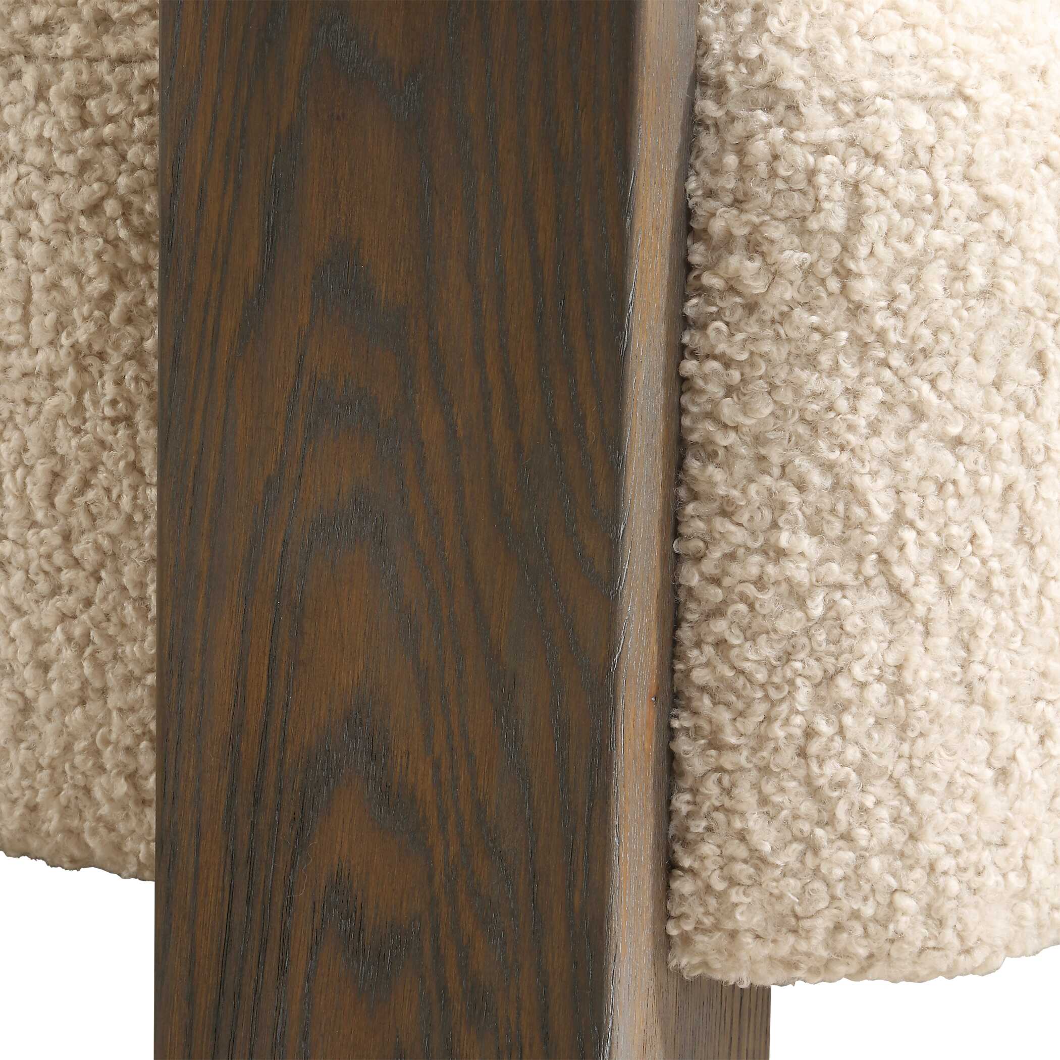 Lennox Shearling Accent Chair