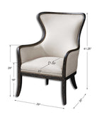 Sandy Wing Back Armchair