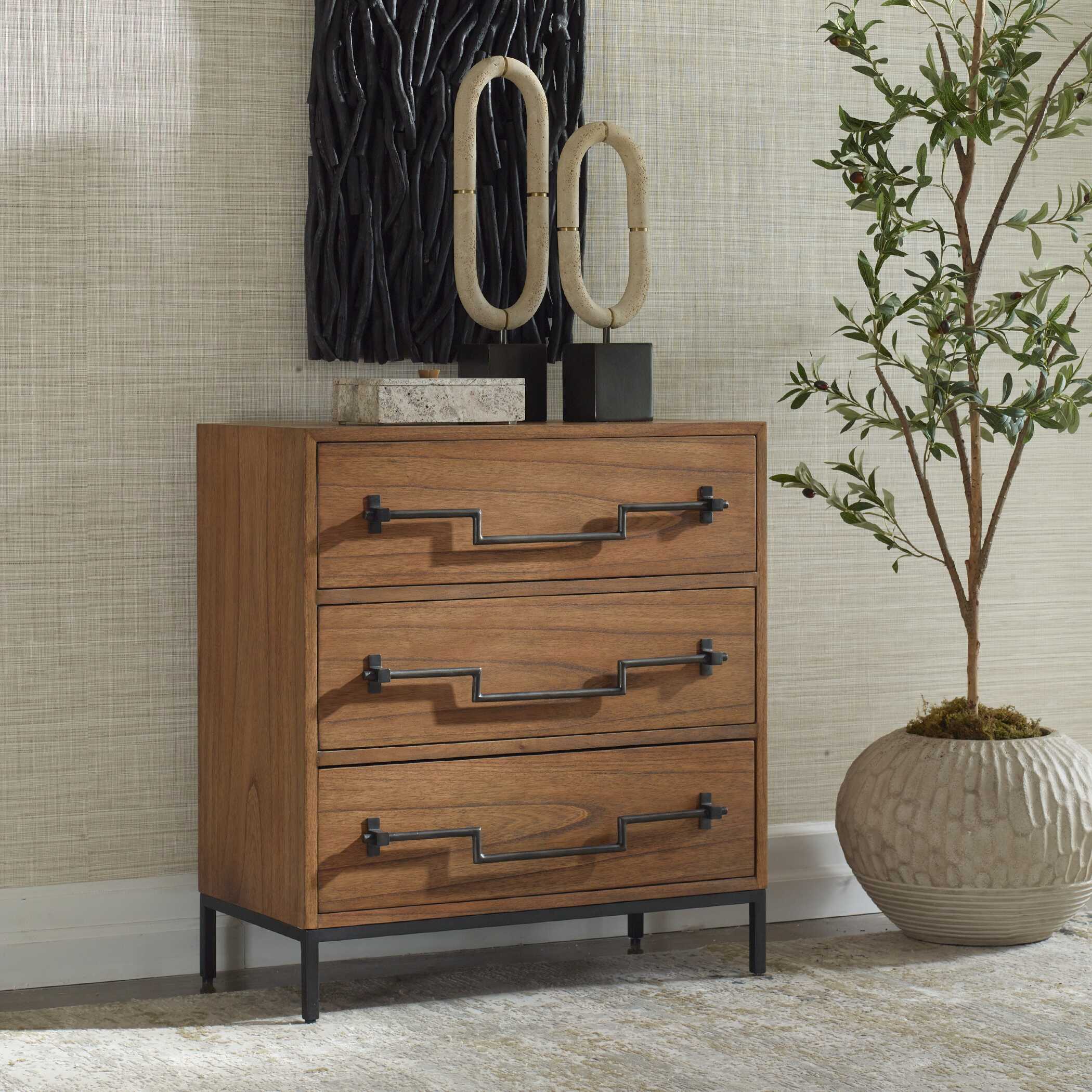 Jory Natural Wood Accent Chest