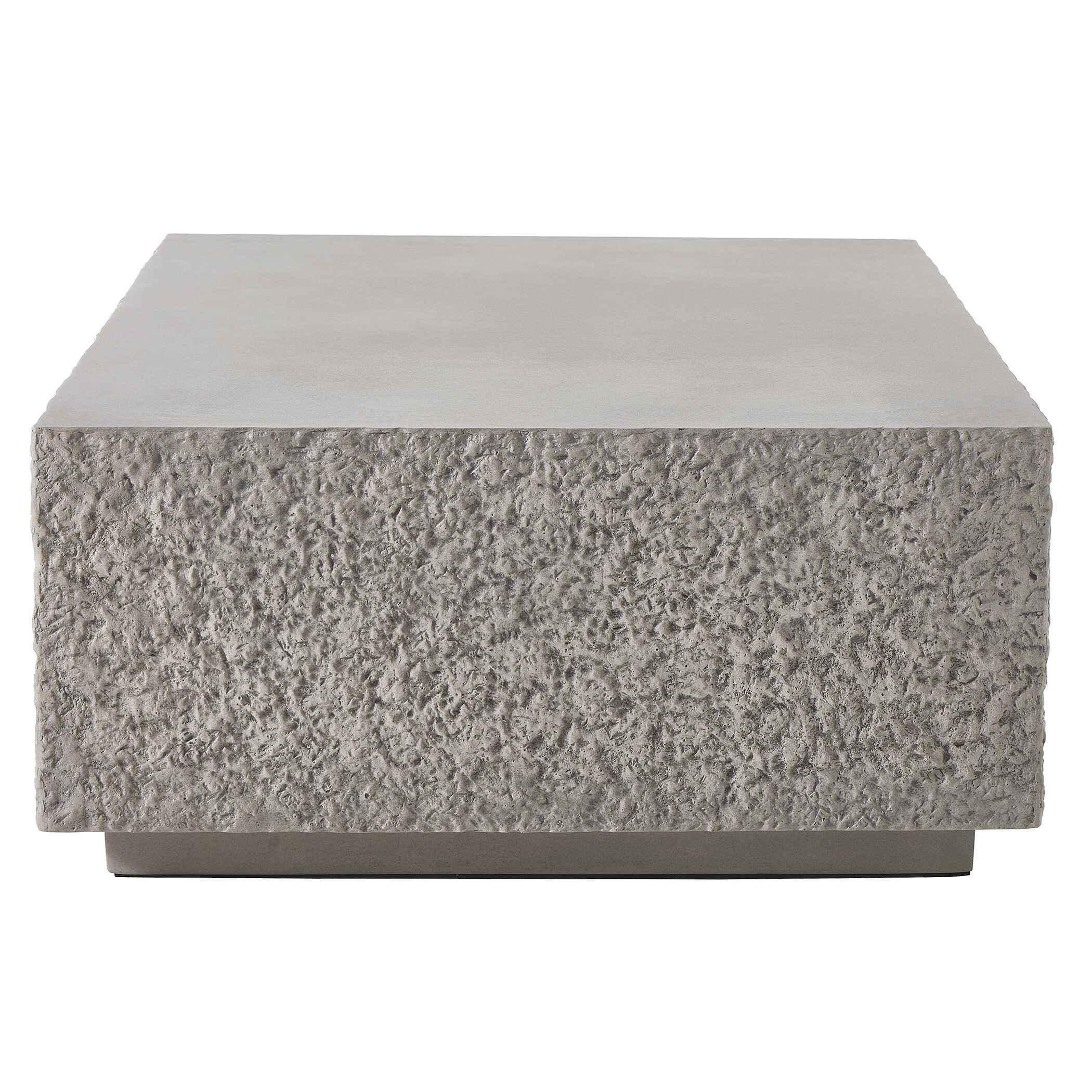 Hesston Outdoor Concrete Coffee Table