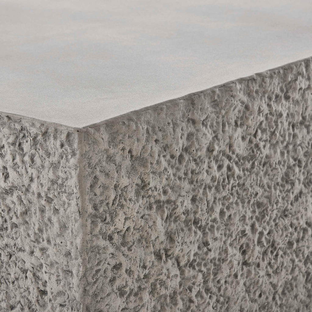 Hesston Outdoor Concrete Coffee Table