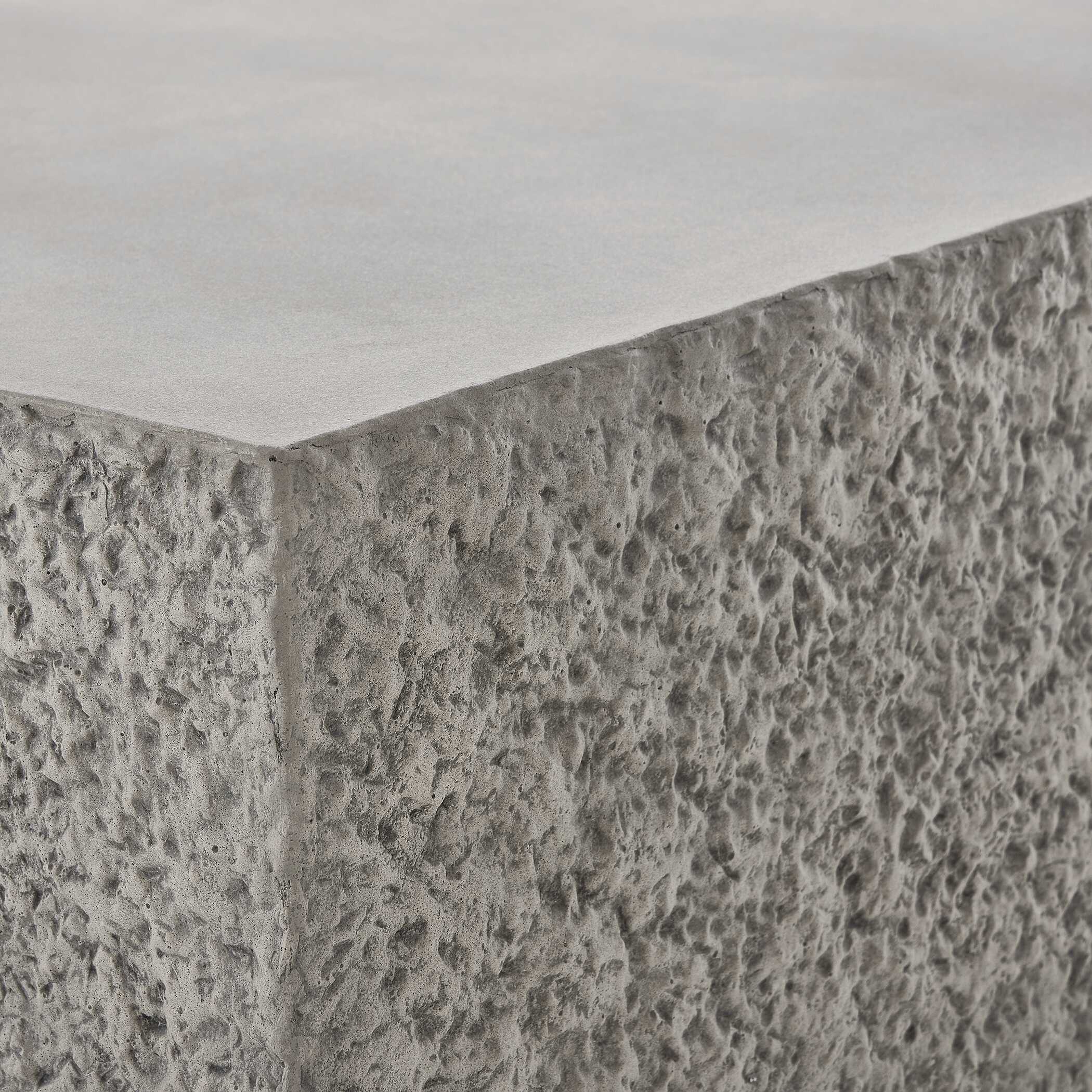 Hesston Outdoor Concrete Coffee Table