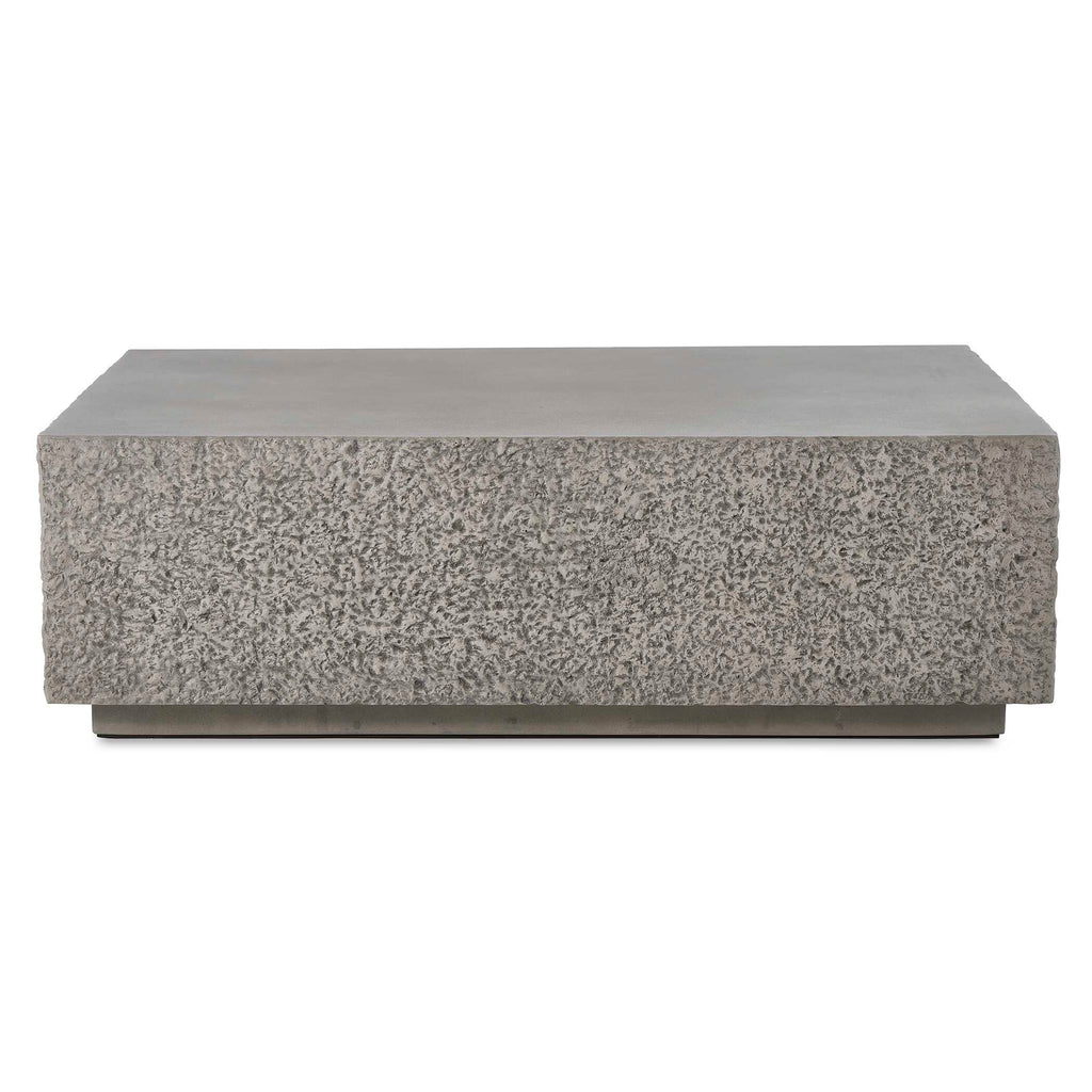 Hesston Outdoor Concrete Coffee Table