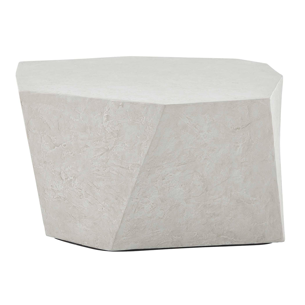 Parra Limestone Outdoor Coffee Table