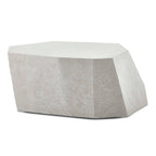 Parra Limestone Outdoor Coffee Table