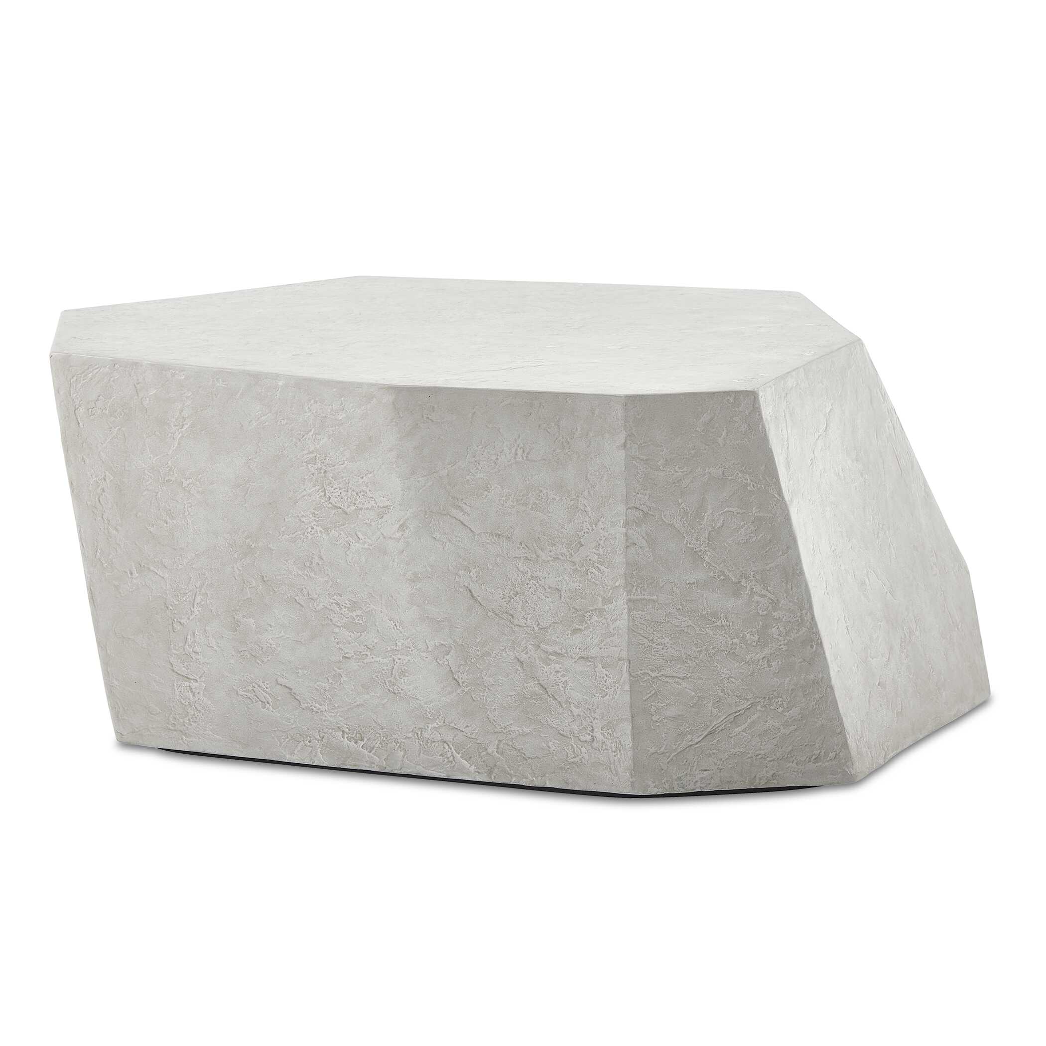 Parra Limestone Outdoor Coffee Table