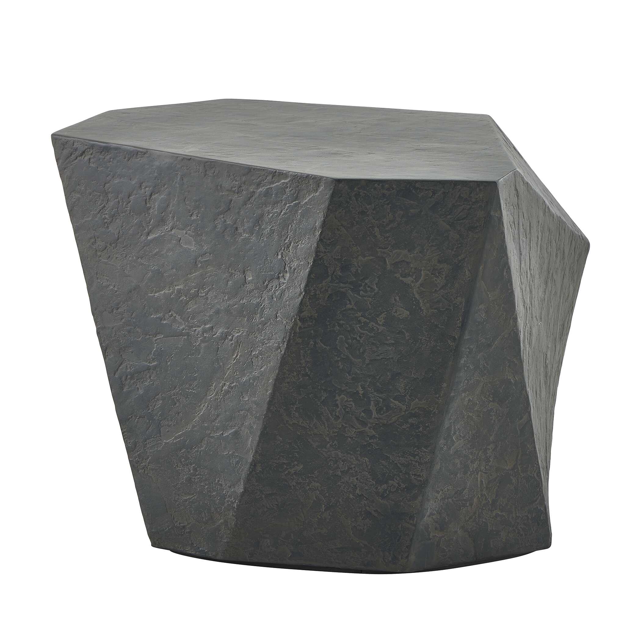 Parra Slate Outdoor Side Table