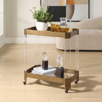 Giselle Bronze Bar Cart