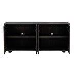 Stevenson Chiseled 4 Door Cabinet