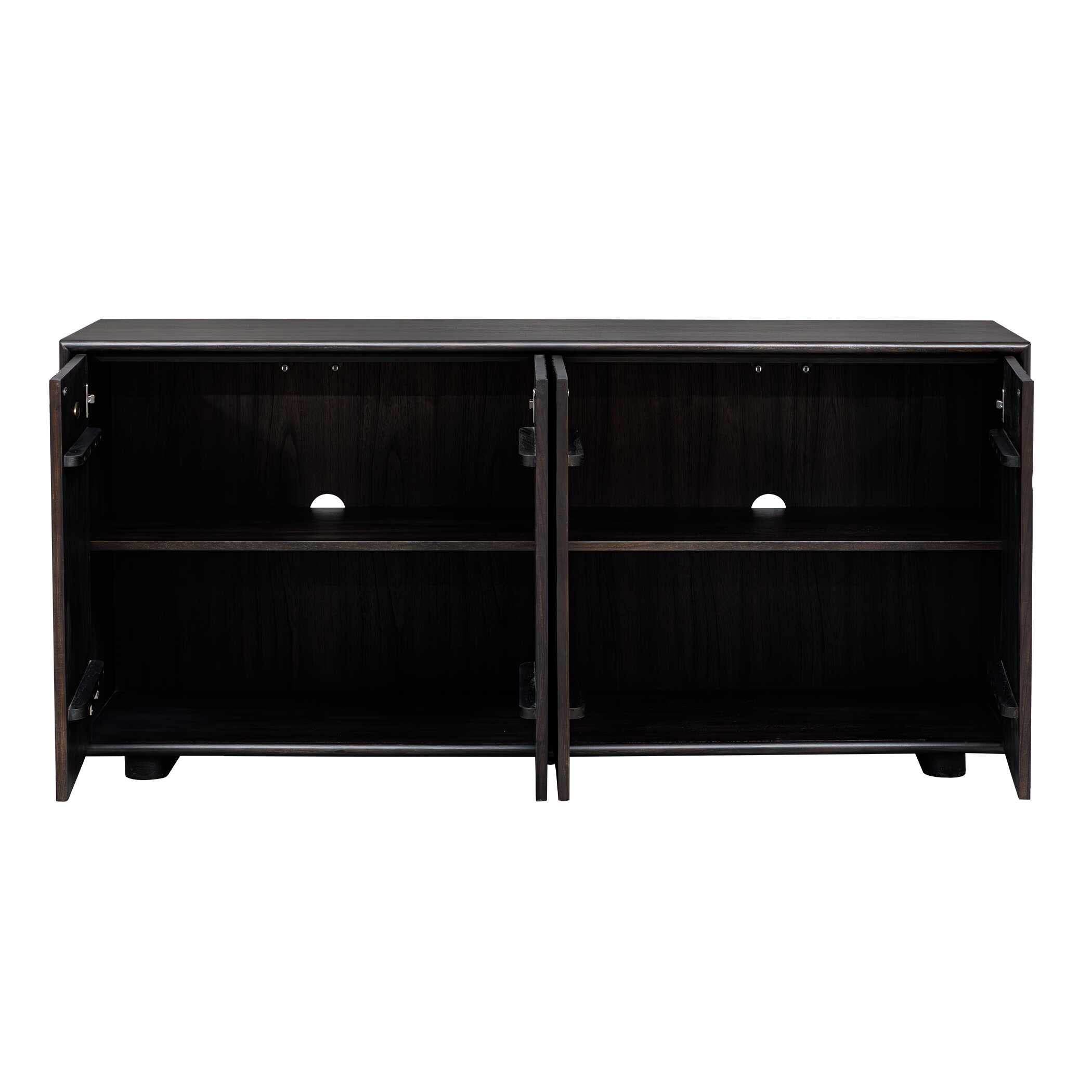 Stevenson Chiseled 4 Door Cabinet