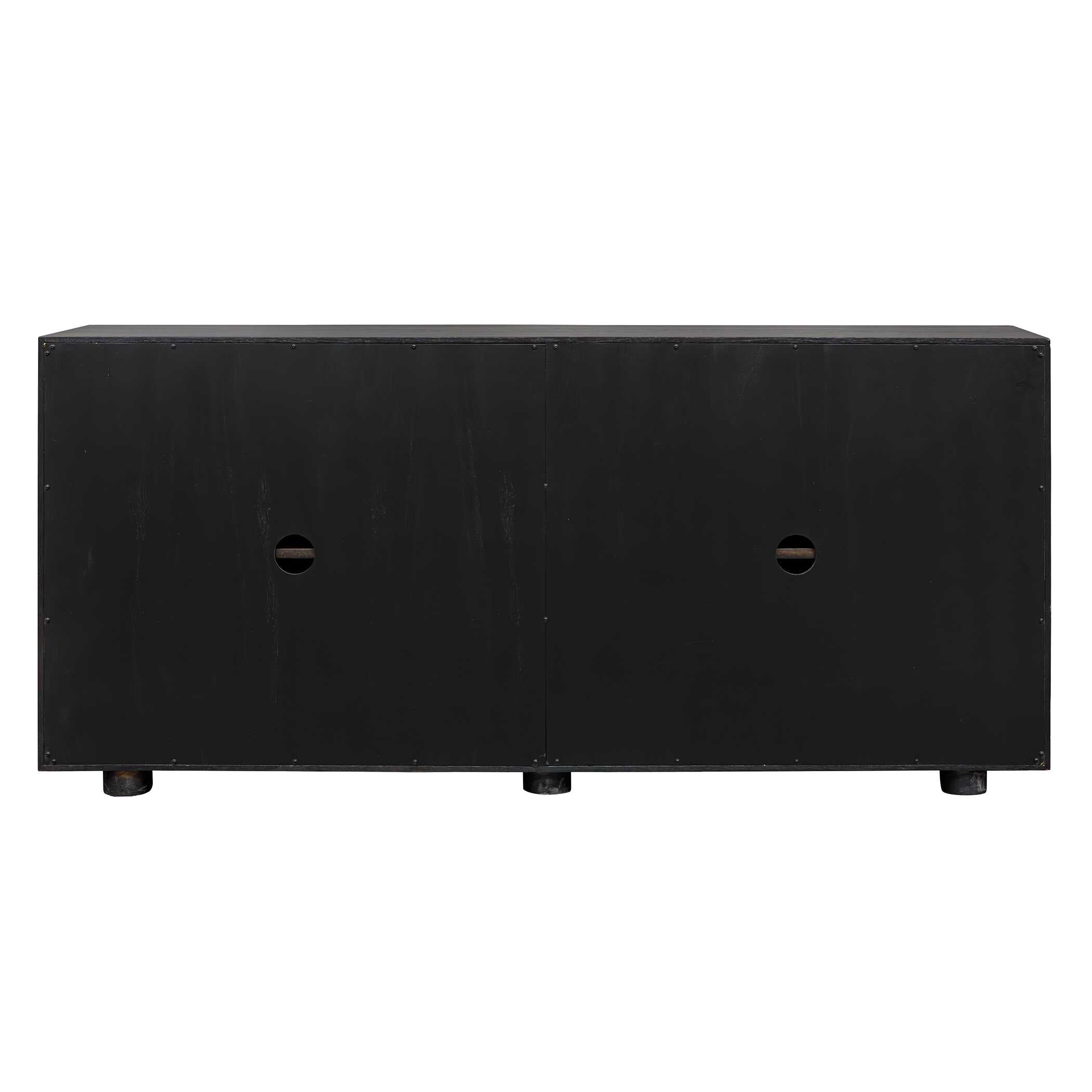 Stevenson Chiseled 4 Door Cabinet