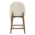 Stitches Leather Counter Stool