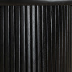 Hersch Round Black Dining Table