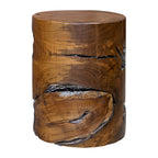 Rafe Wooden Accent Stool