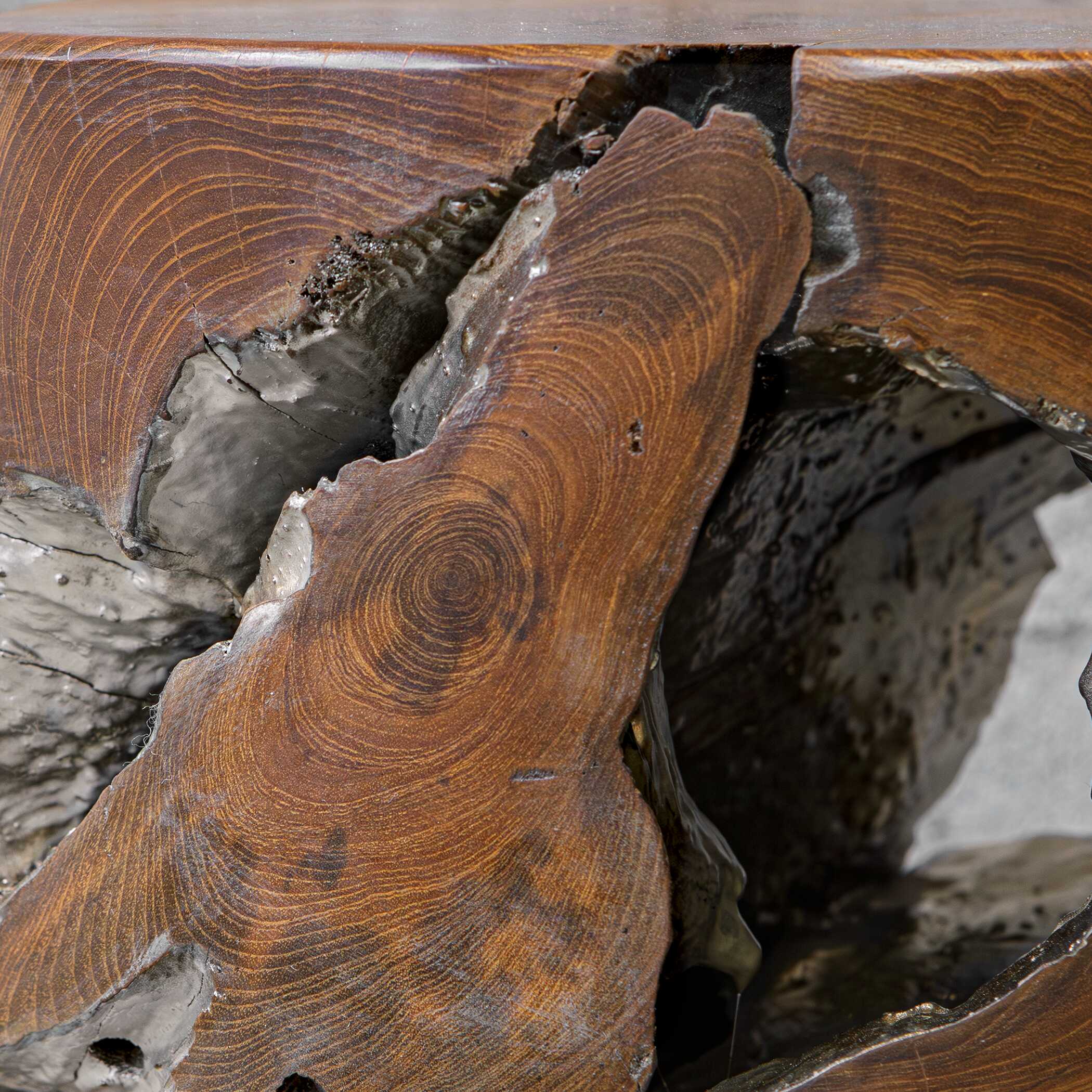 Rafe Wooden Accent Stool