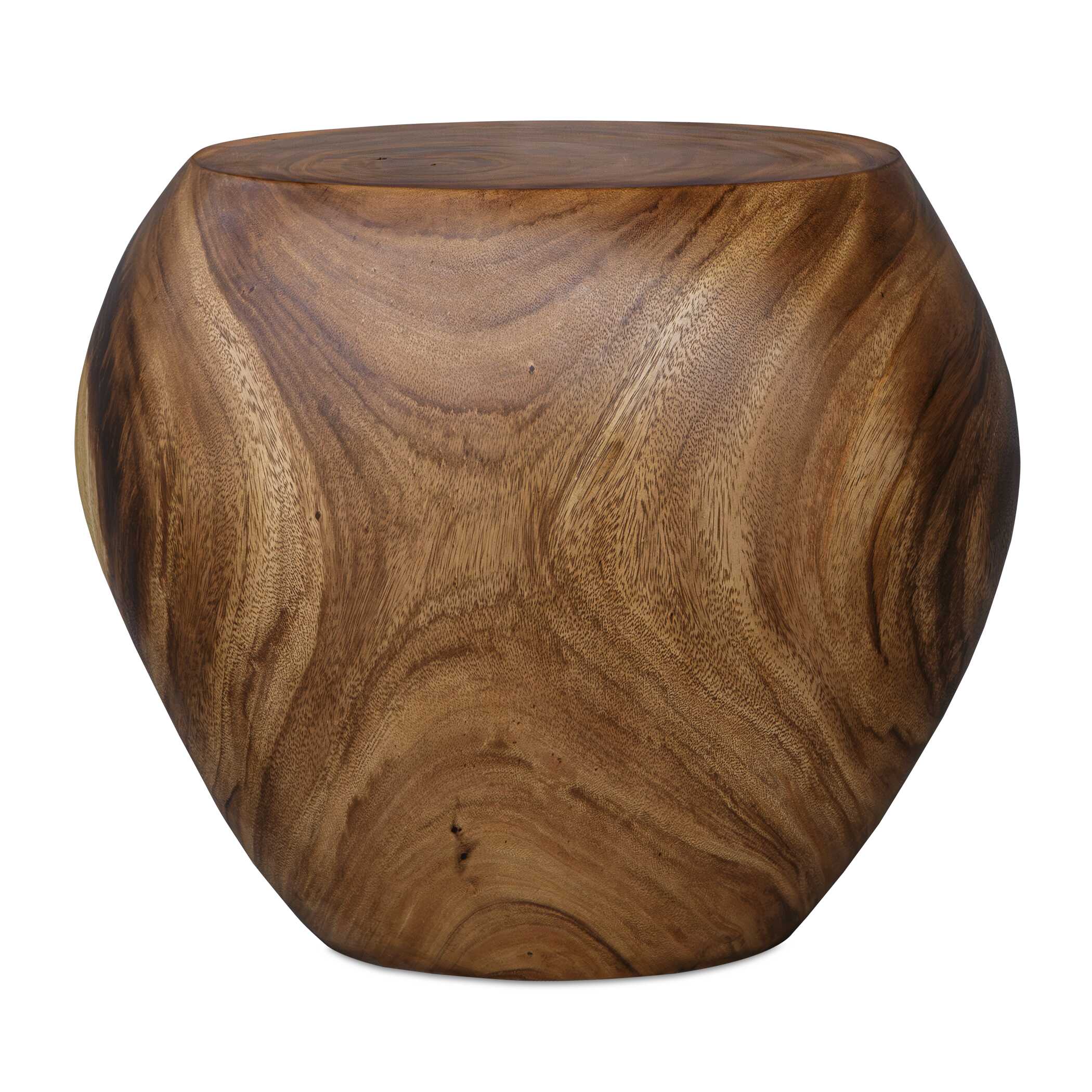 Lomas Solid Wood Accent Stool