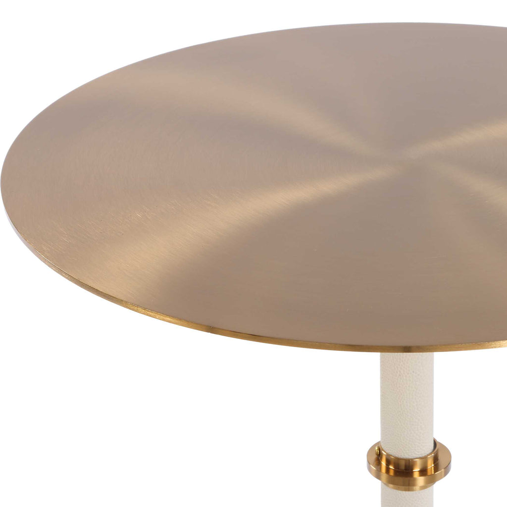 Cyprus Brass Accent Table