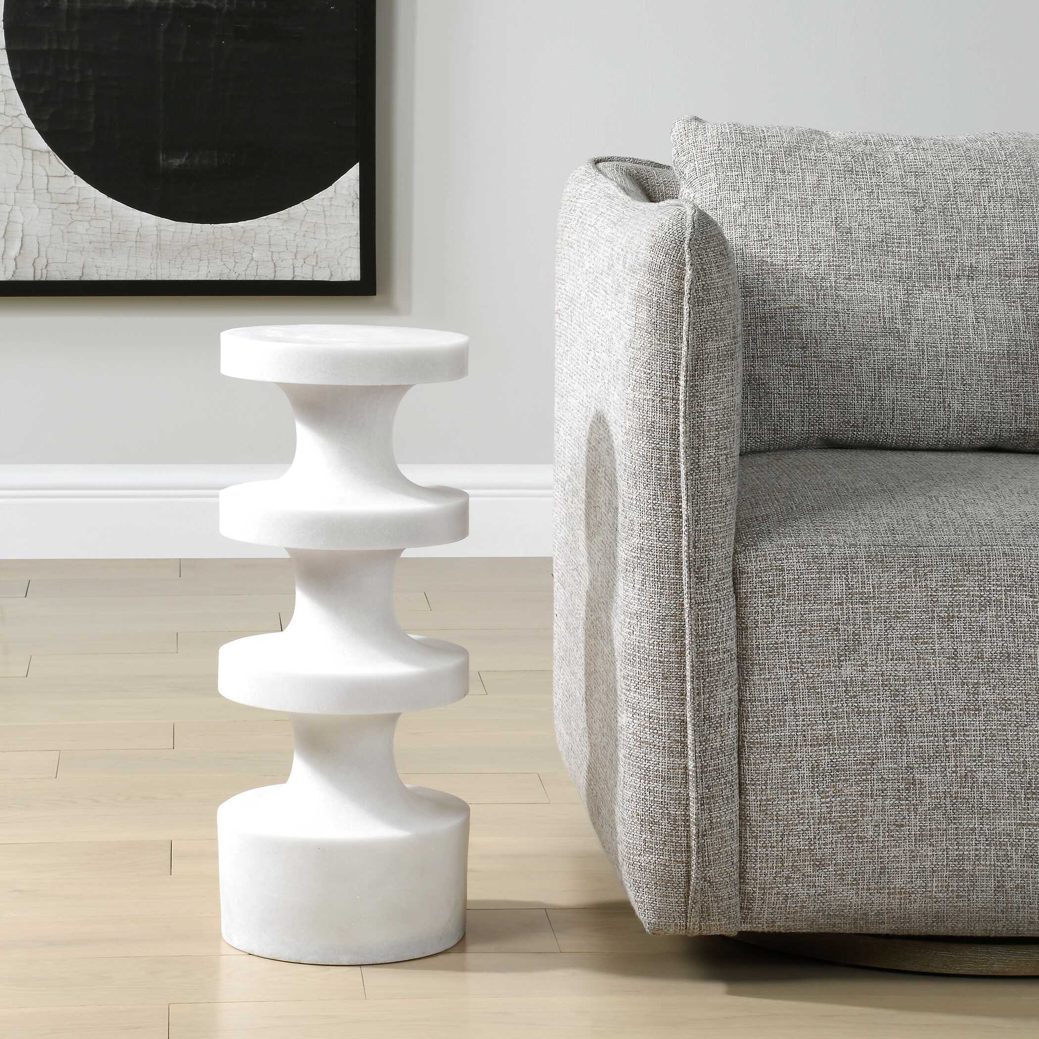 Balian Outdoor Stone Drink Table