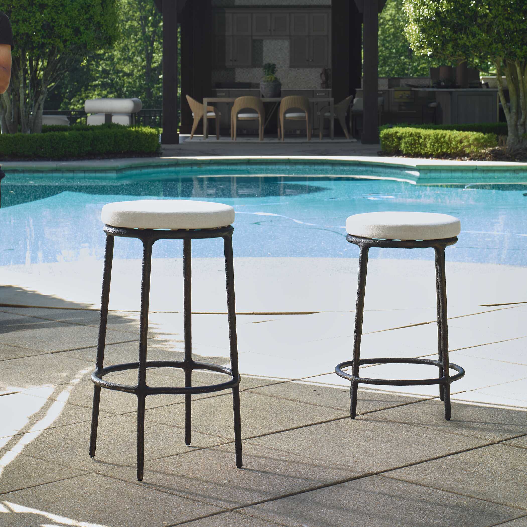Thayer Outdoor Bar Stool