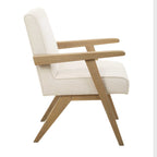 Blakely White Dining Arm Chair