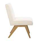 Blakely White Armless Dining Chair