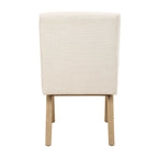 Blakely White Armless Dining Chair