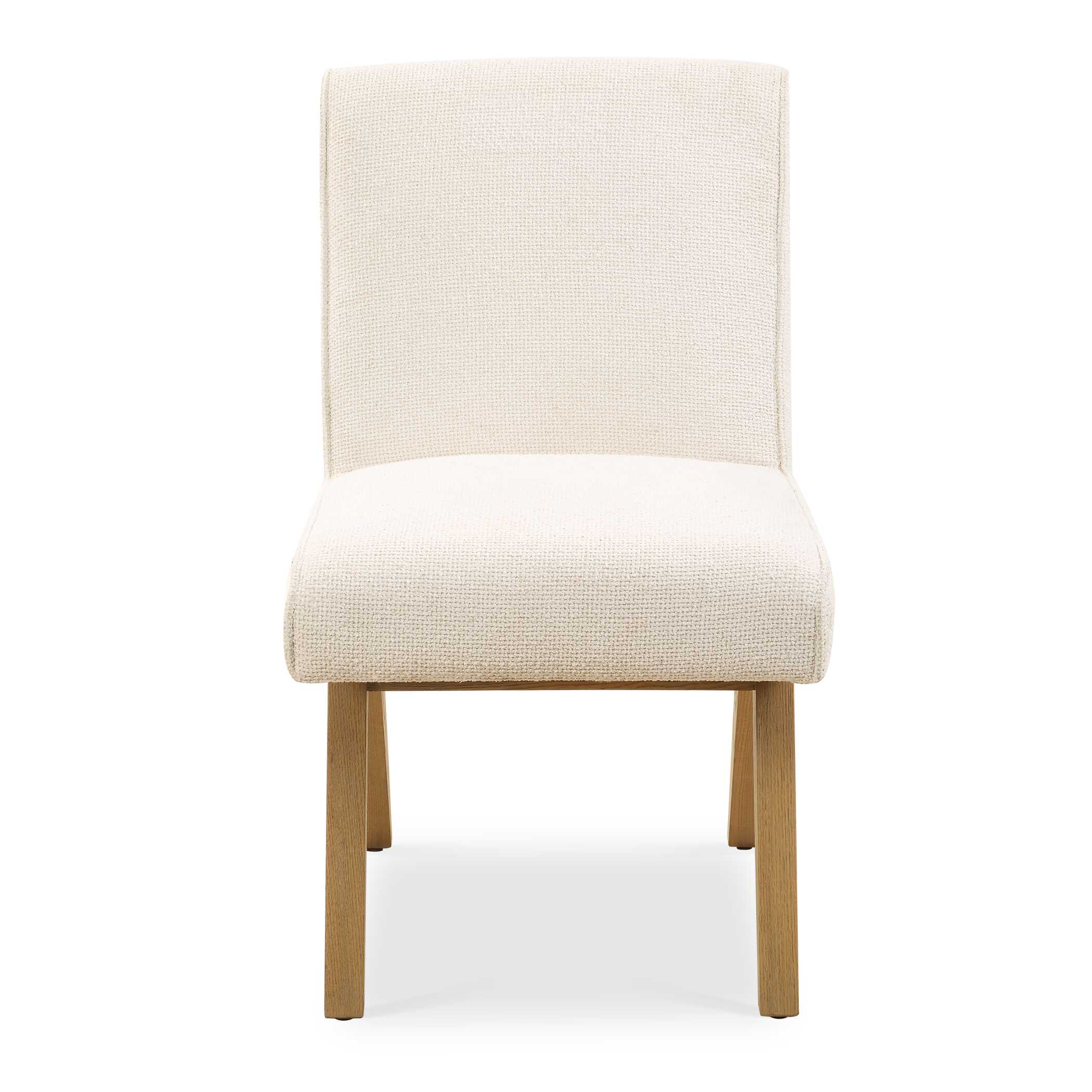 Blakely White Armless Dining Chair