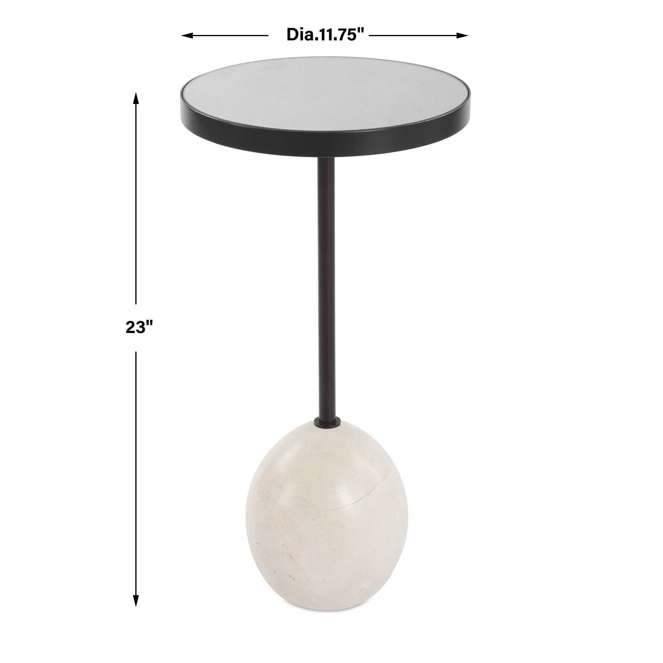 Odesa Marble Accent Table