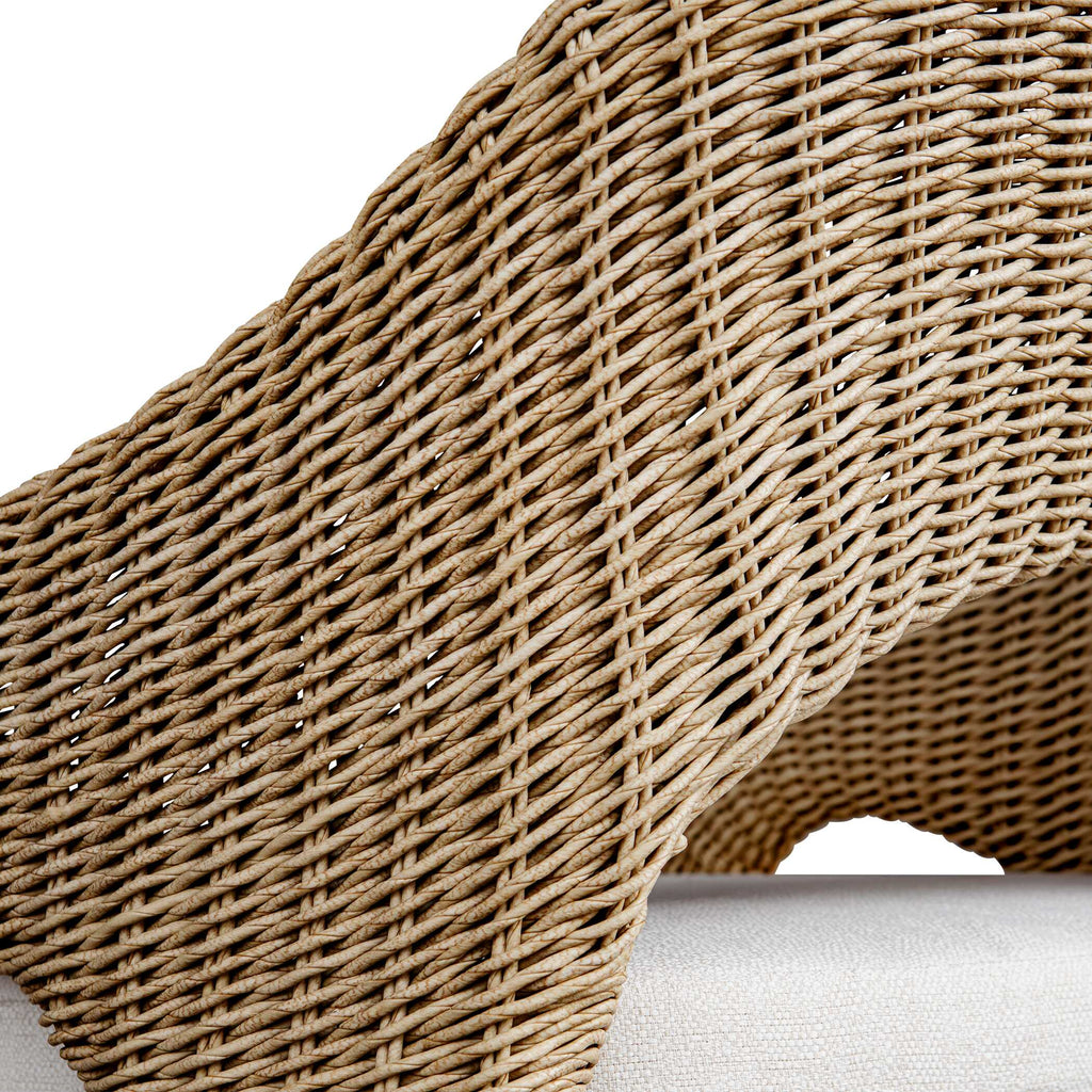 Kavali Outdoor Wicker Counter Stool