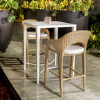Kavali Outdoor Wicker Counter Stool