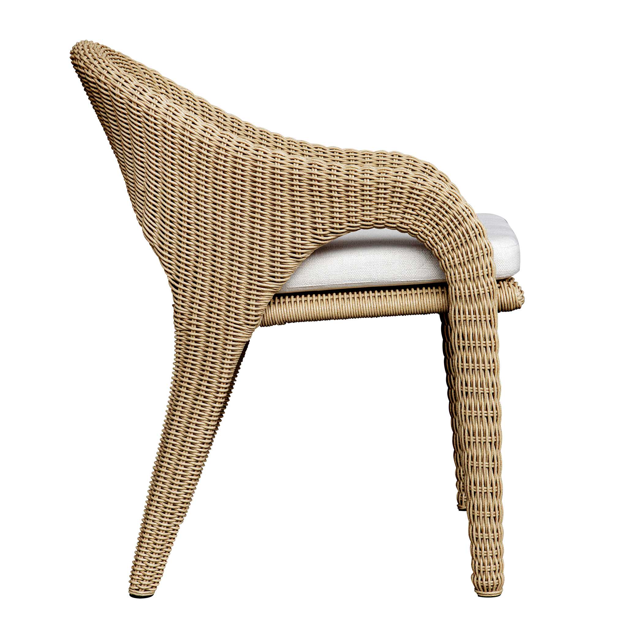 Kavali Outdoor Wicker Dining Armchair