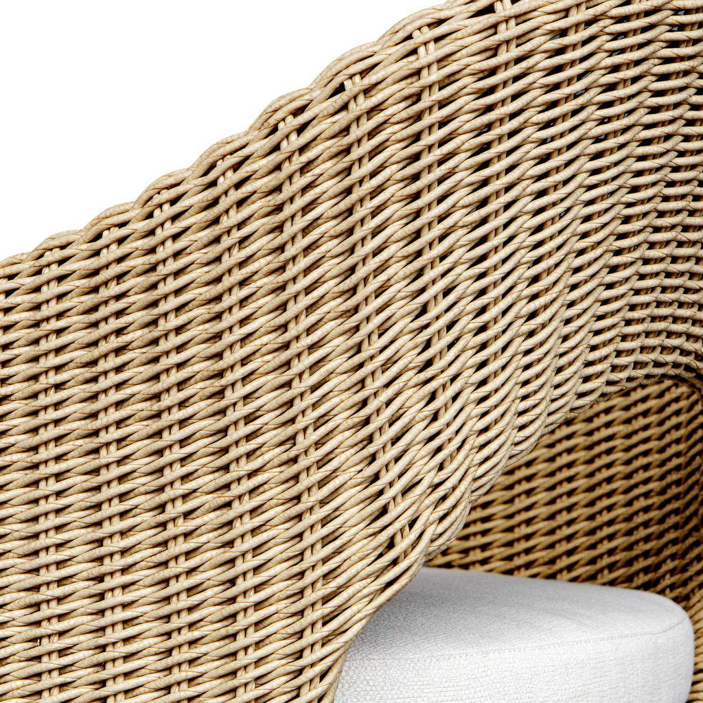 Kavali Outdoor Wicker Dining Armchair