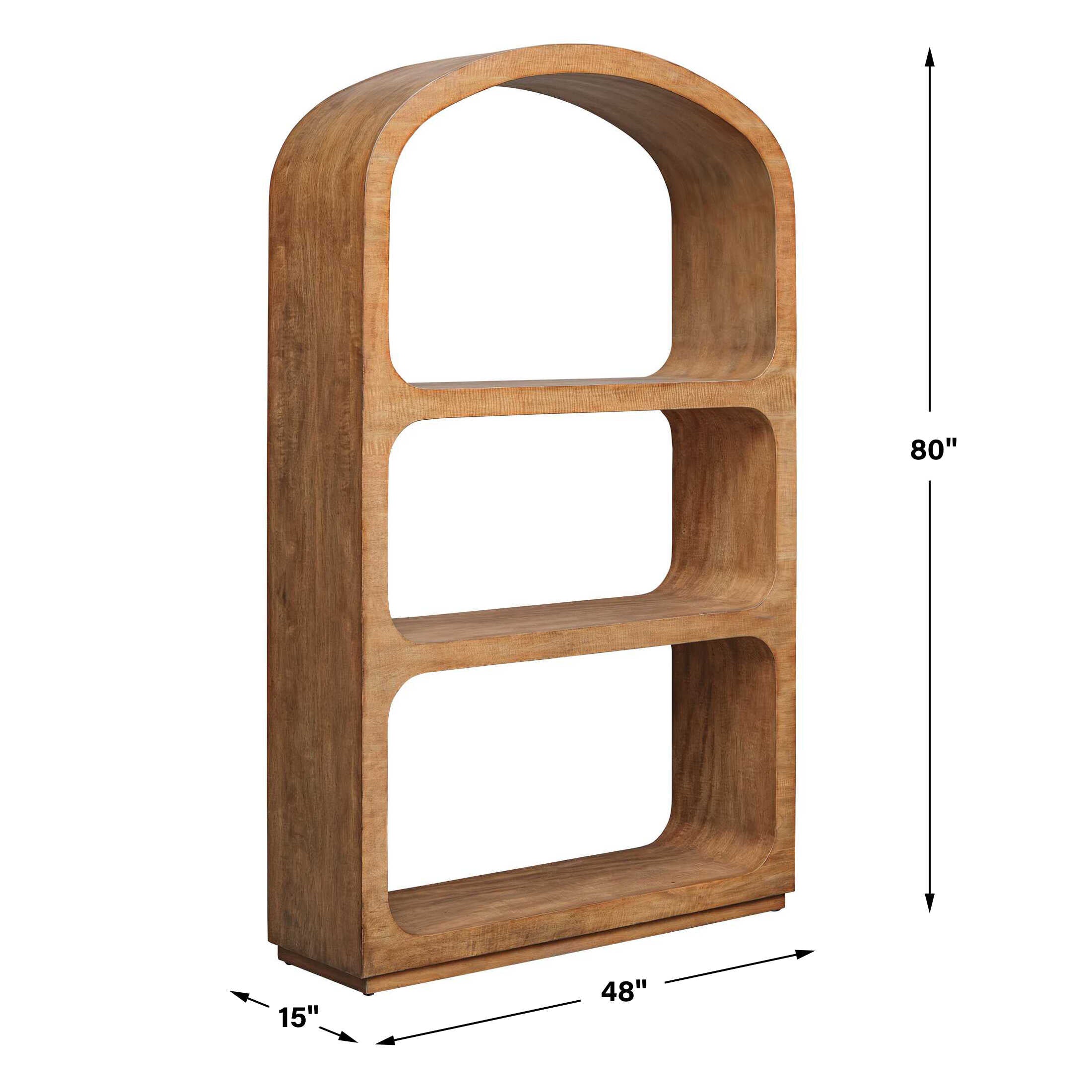 Achley Seamless Wooden Etagere