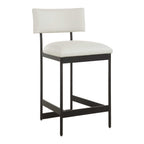 Apsley Black Counter Stool